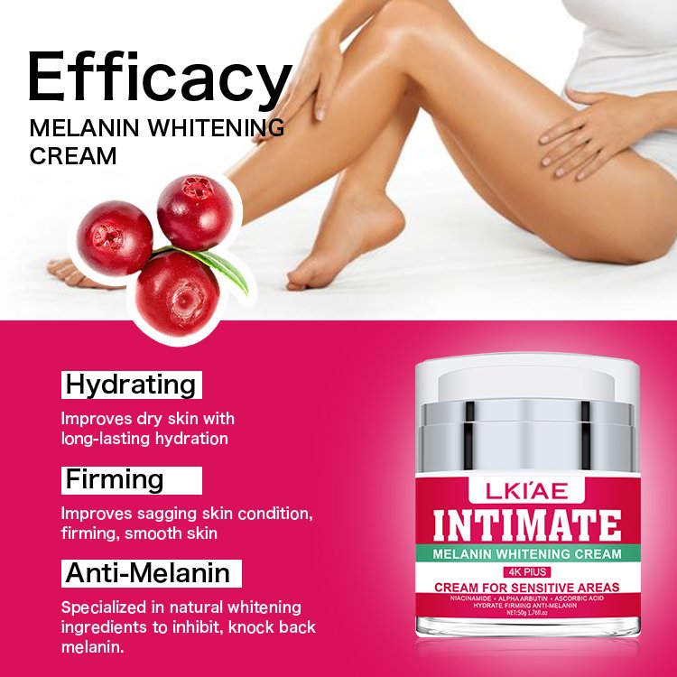 Intimate Bleaching Whitening Private Parts Cream Dark Inner Intimate Brightening Cream for Dark Knees Knuckles Elbows Armpit