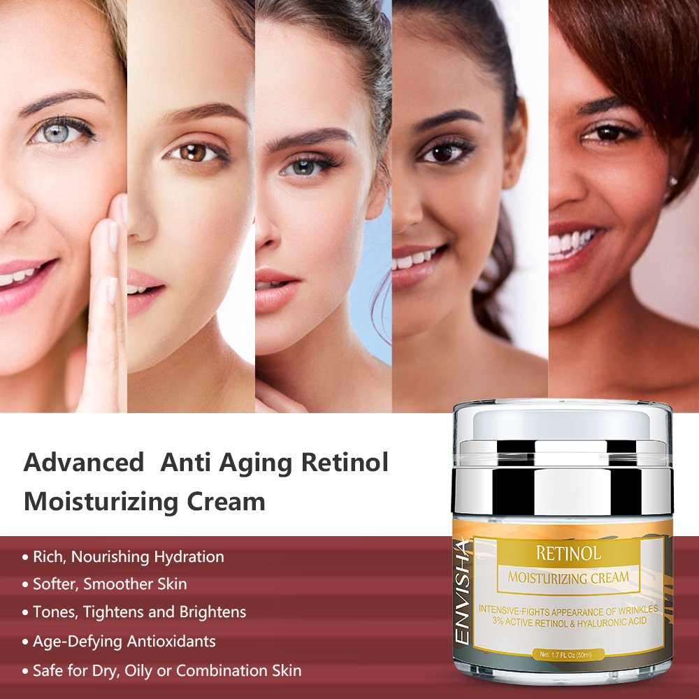 Beauty Retinol Face Cream Best Private Label Collagen Anti Wrinkle Organic Skin Care Natural Free Sample
