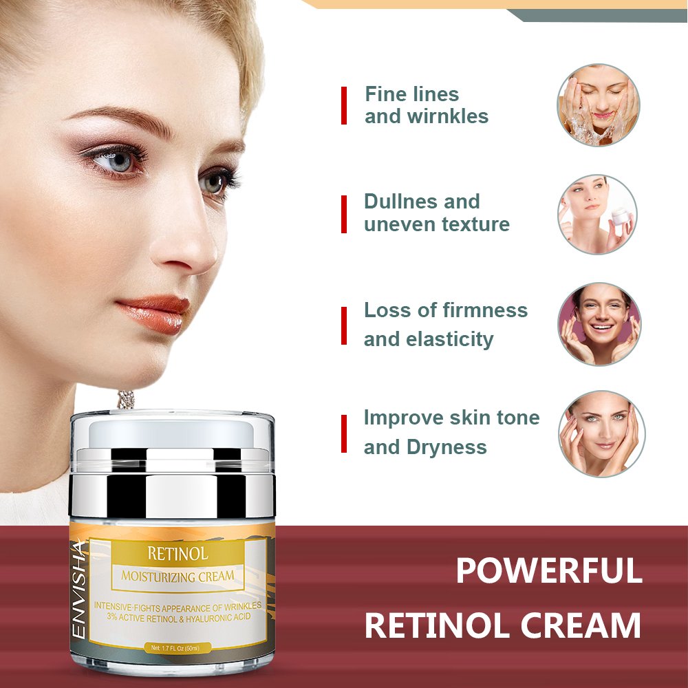 Beauty Retinol Face Cream Best Private Label Collagen Anti Wrinkle Organic Skin Care Natural Free Sample