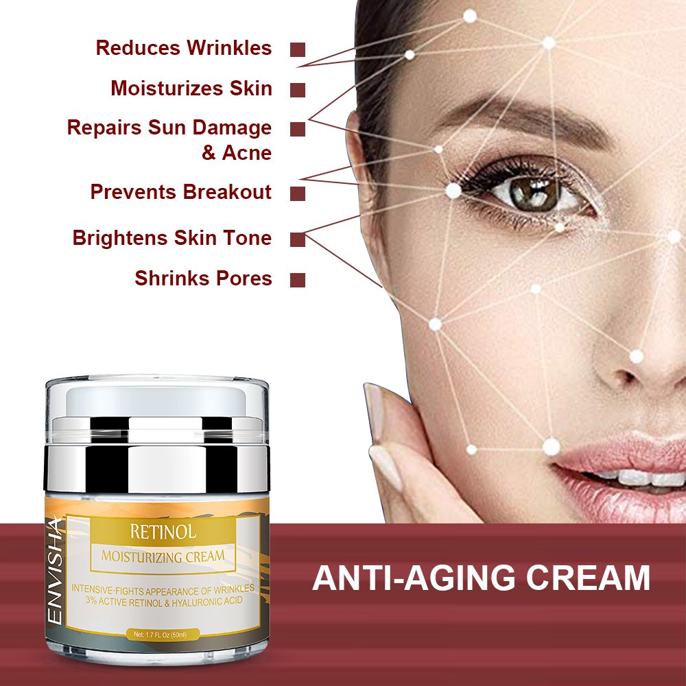 Beauty Retinol Face Cream Best Private Label Collagen Anti Wrinkle Organic Skin Care Natural Free Sample