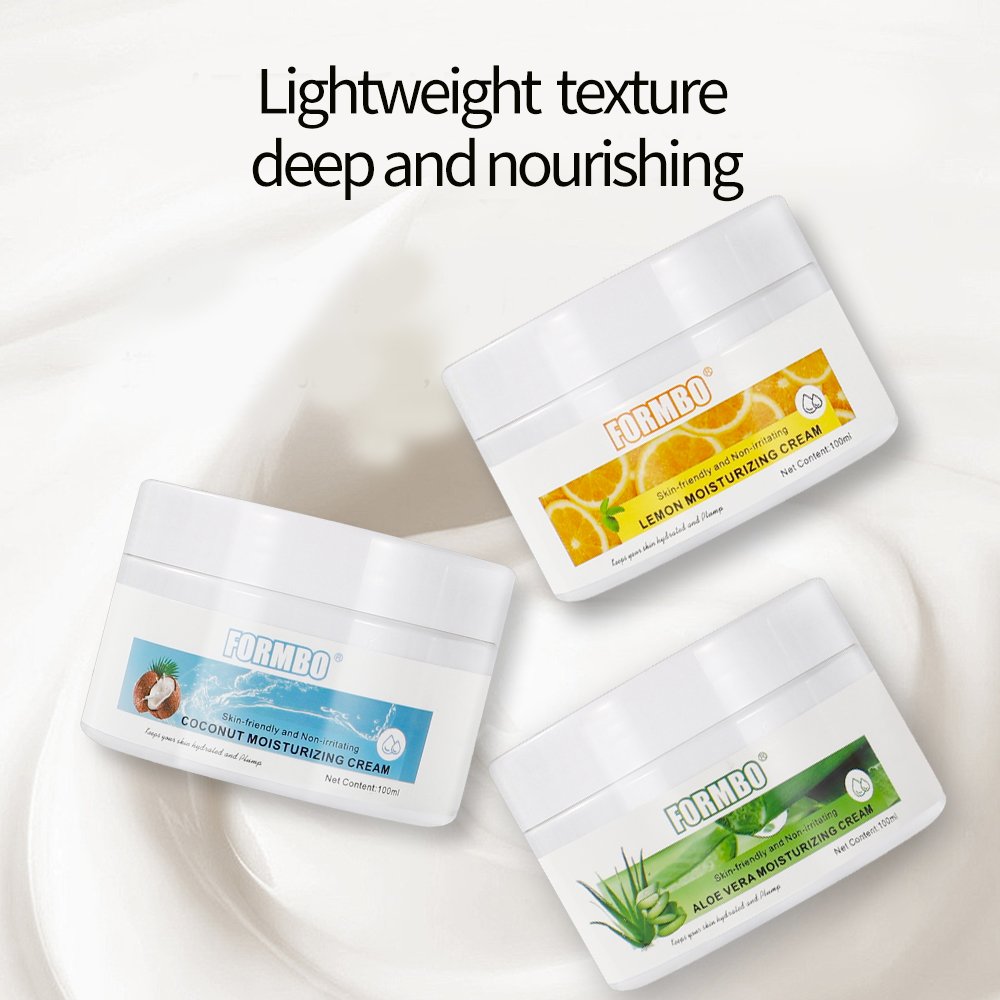 Custom Logo Wholesale Skin Friendly Hydrating Moisturizing Nourishing Whitening Aloe Vera Vitamin C Face Cream 100ml