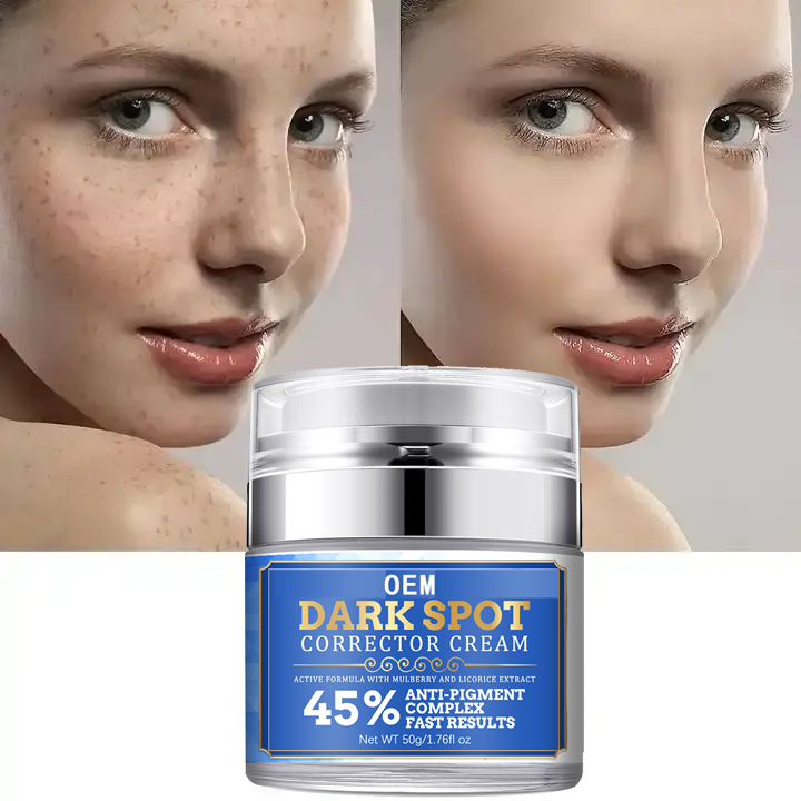 OEM High Quality Collagen Glowing Skin Pimples Dark Spot Anti Wrinkle Cream For Black Skin