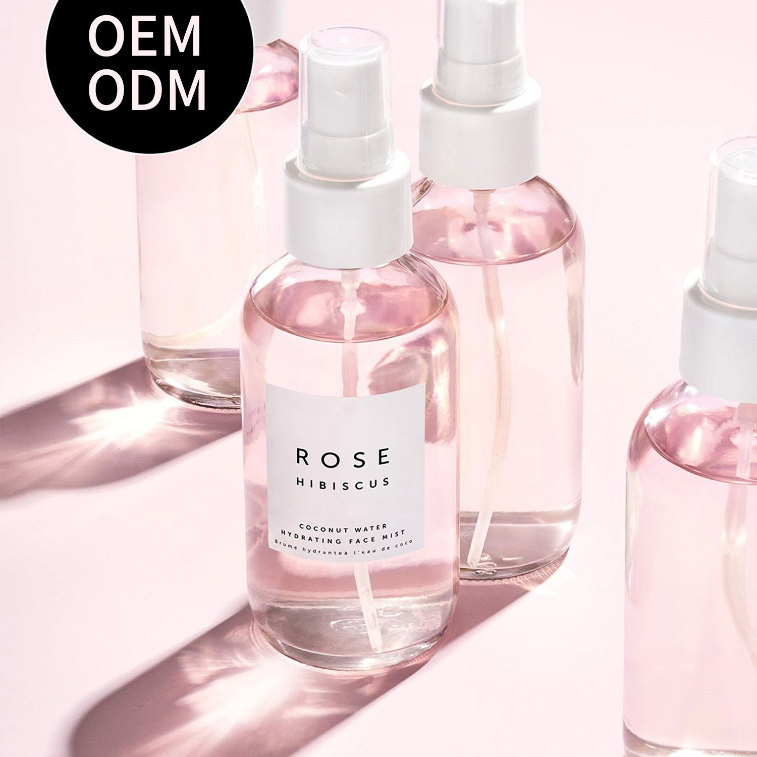 Beauty Private Label Skin Care Kit Anti-Aging Deep Cleaning Firming Moisturizer Pink Cloud Creamy Jelly Skin Care Set