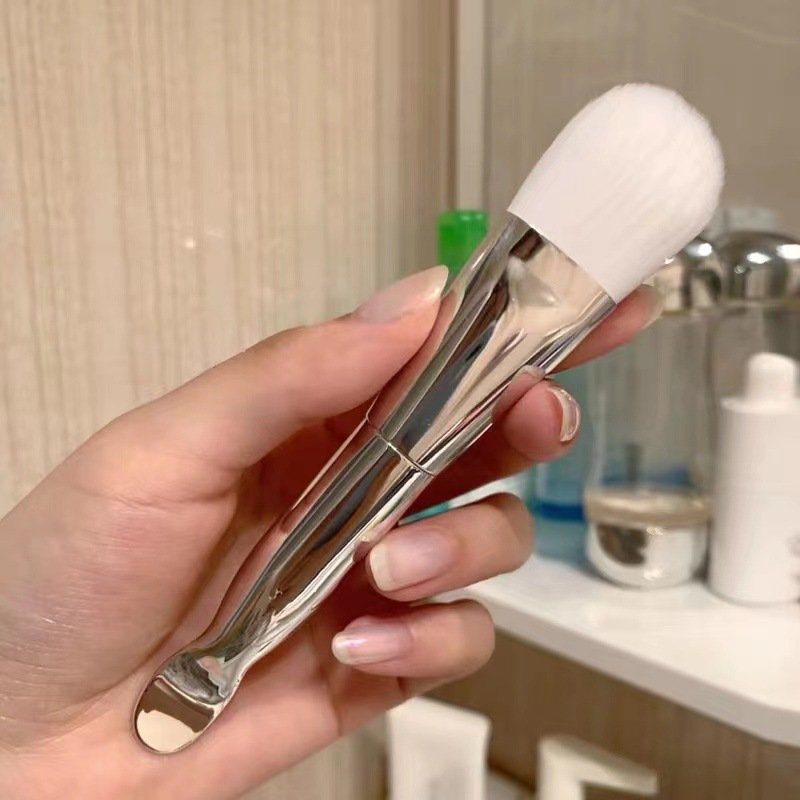 Wholesale Dual-end Use Silicone/Synthetic Masking Skincare Beauty Tools Facial Cosmetic Spatula Flexible Mud Mask Applicator