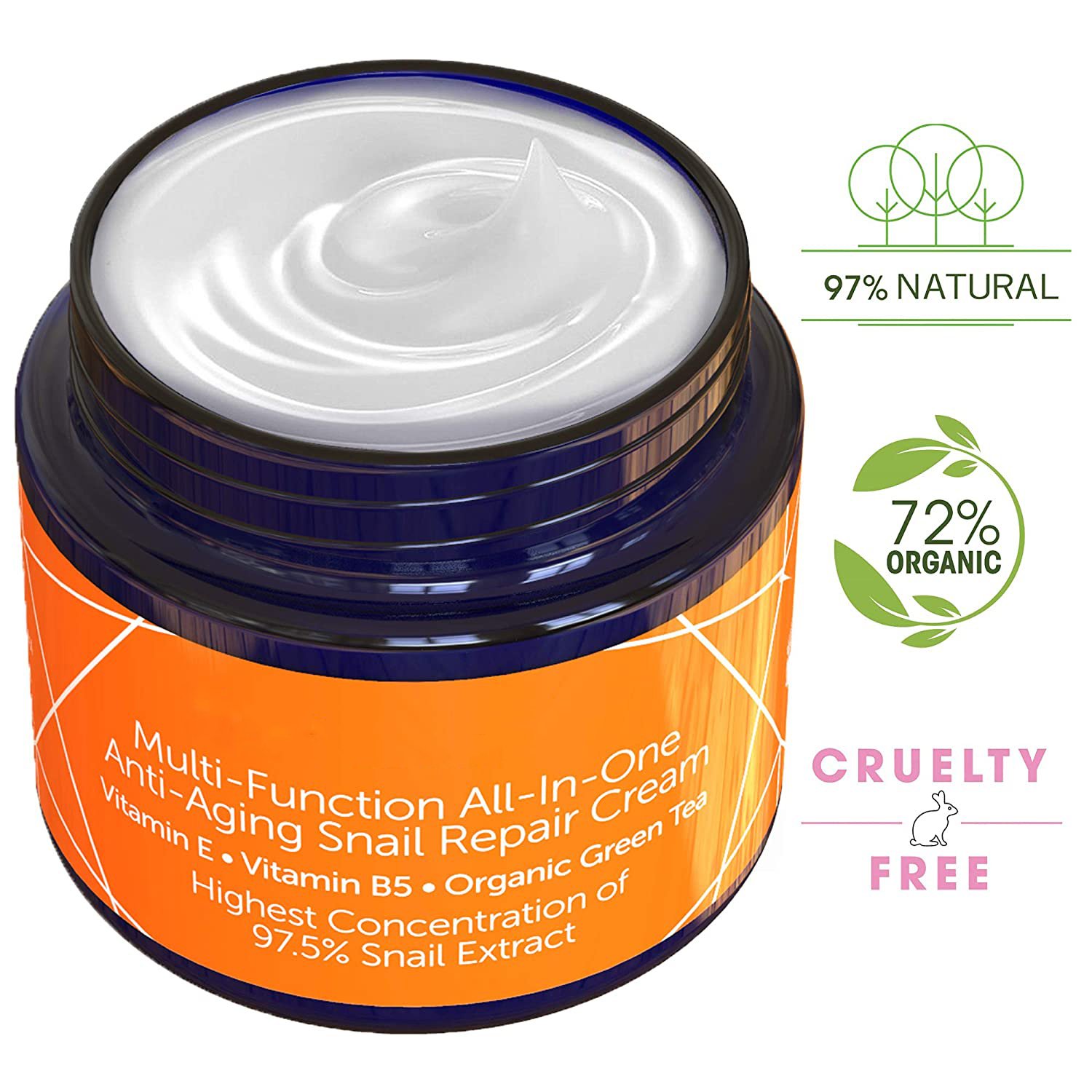 Hyaluronic Acid Anti-aging Moisturizer Nourishing Collagen Essence Art Salon Women Skin Care Snail Face Cream