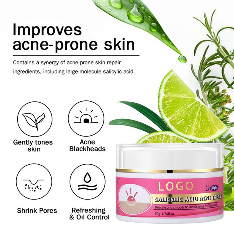 High Quality Facial Moisturizer Salicylic Acid Acne Scar Removal Cream Best Organic Acne Treatment Face Cream