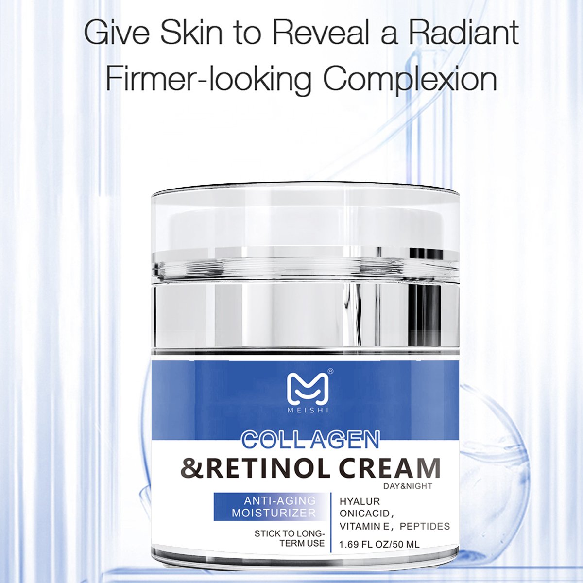 Private Label Antiage Dark Spot Whitening Lightening Retinol Night Skin Care Cream With Retinol