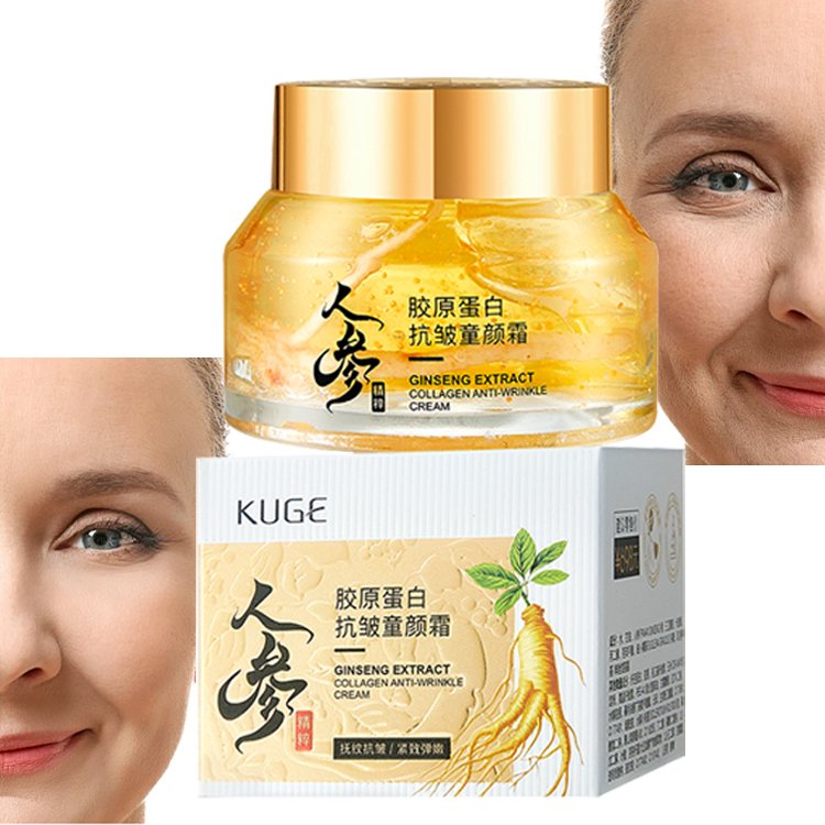 New Arrival Face Care Firming Face Hydration Hyaluronic Acid Anti-Wrinkle Ginseng Extract Brightening Face Cream
