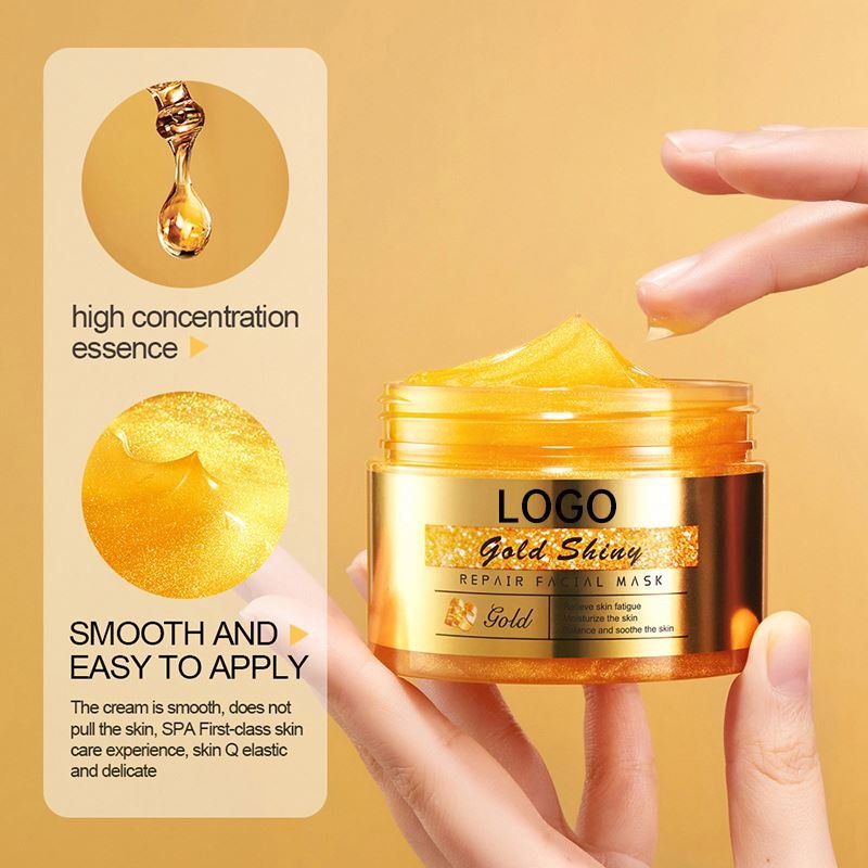 Private Label Organic Skin Care Anti Aging Wrinkle Whitening Moisturizing 24k Gold Face Cream