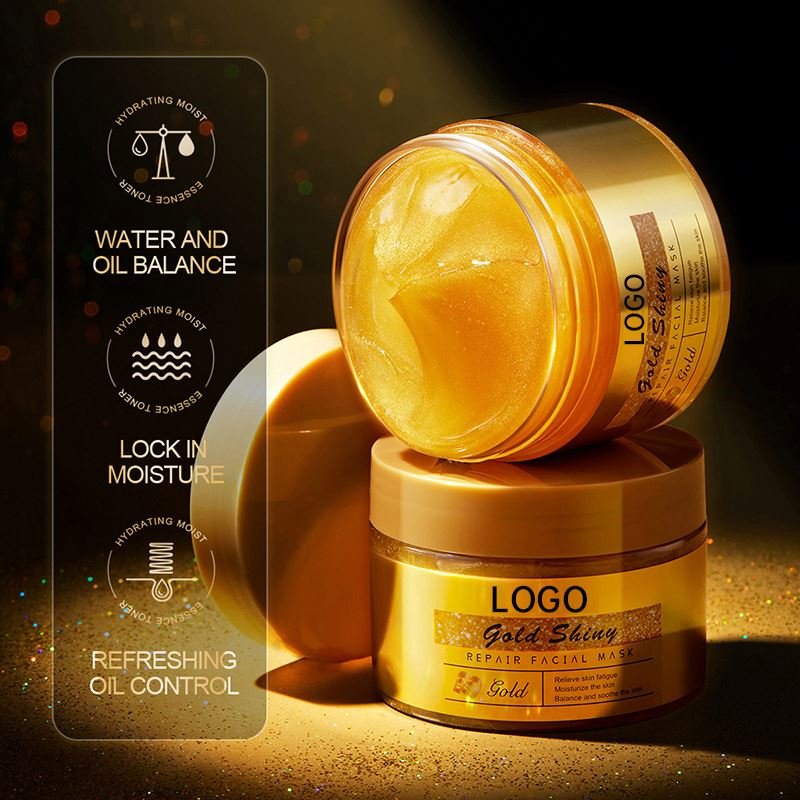 Private Label Organic Skin Care Anti Aging Wrinkle Whitening Moisturizing 24k Gold Face Cream