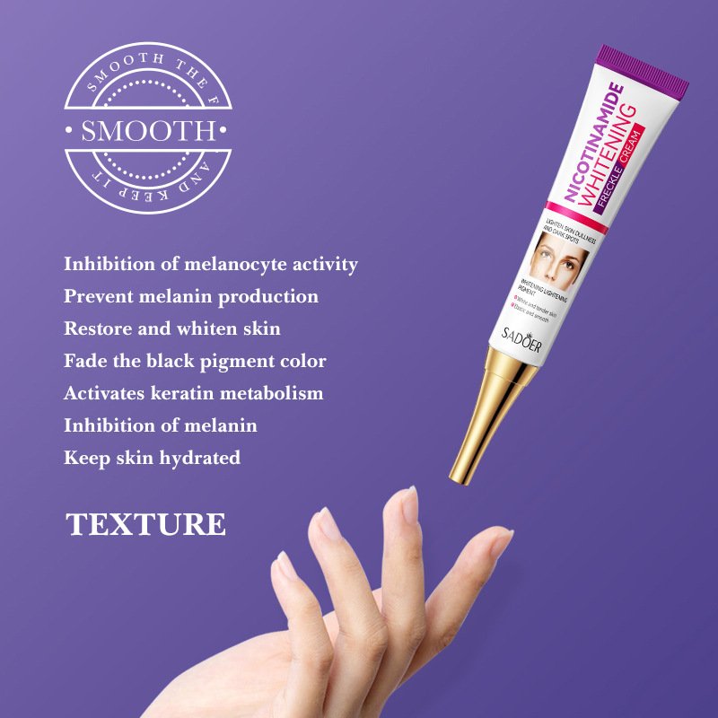Hot Selling Tender Skin Whitening Tighten Skin Spot Remove Nicotinamide Whitening Anti-Aging Freckle Cream