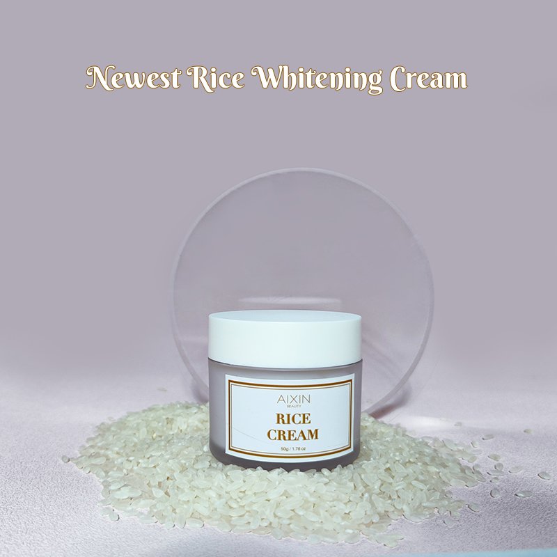 BLIW Private Label Beauty Collagen Anti Aging Wrinkle Dark Spot Remover Rice Water Moisturizer Whitening Face Cream Rice Cream