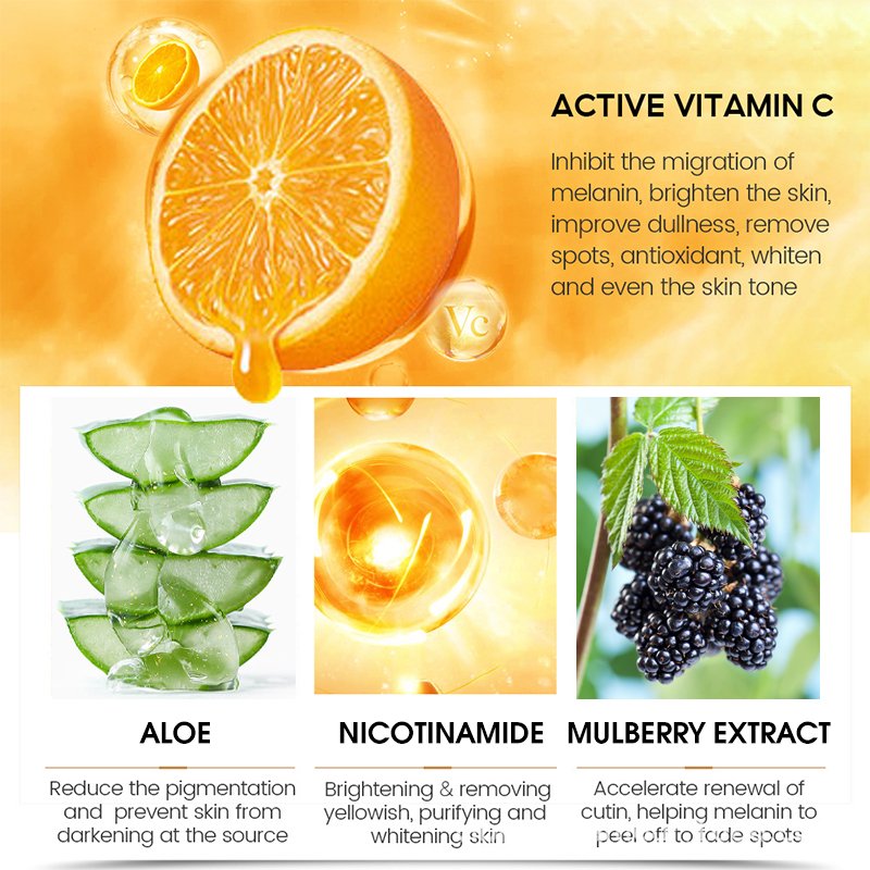 private label face cream whitening moisturizer anti aging acne vitamin c black spot remover face cream