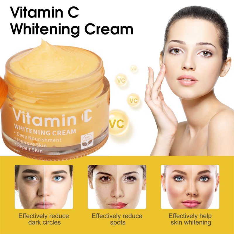 private label face cream whitening moisturizer anti aging acne vitamin c black spot remover face cream