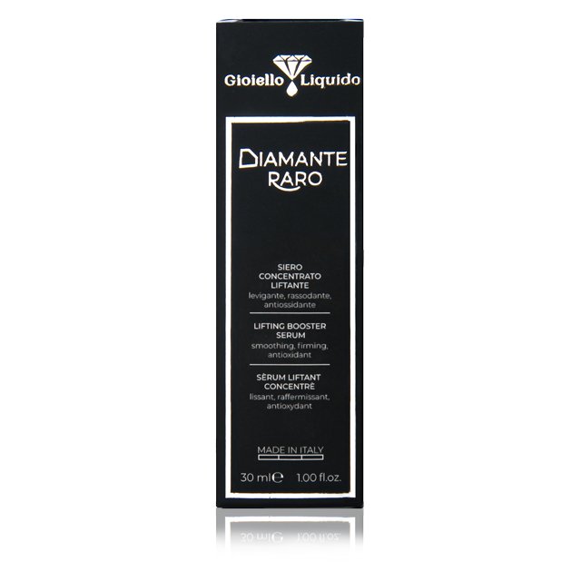 Made in Italy Gioiello Liquido Rare Beauty Skincare Regenerating Lifting Booster Serum Rare Diamond face neck decollete 30 ml