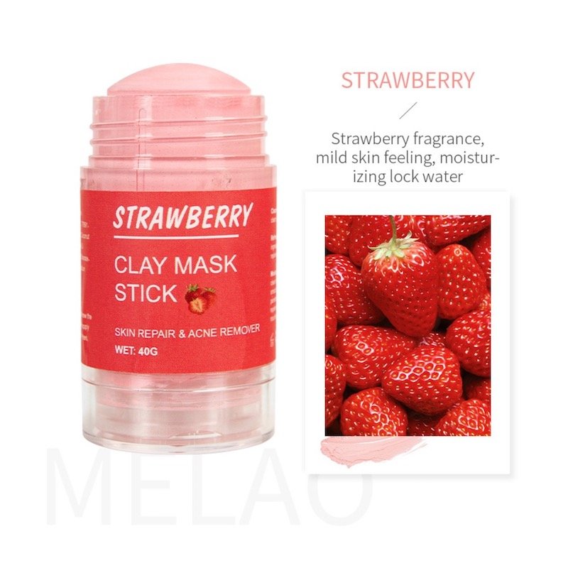 mini clay mask stick facial clay mask stick ORANGE/CUCUMBER/ICE CREAM/STRAWBERRY