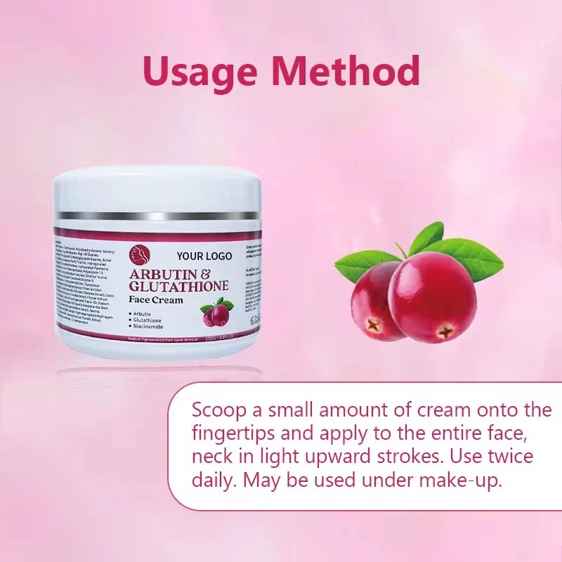 OEM Arbutin Face Cream Whitening Bleaching Dark Spots Glowing And White Skin Body Care Set Creams Kojic Acid Cream