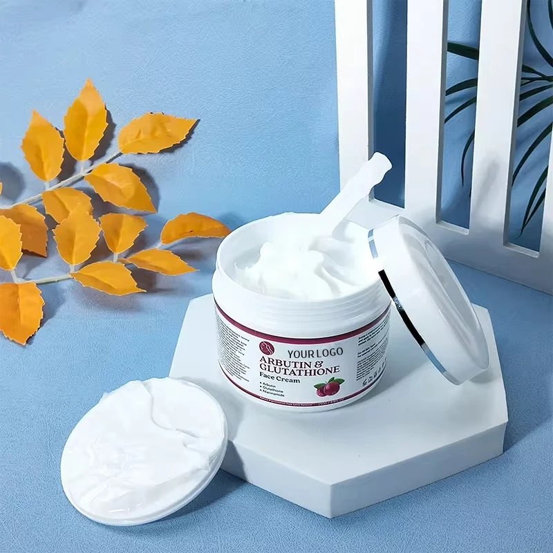 OEM Arbutin Face Cream Whitening Bleaching Dark Spots Glowing And White Skin Body Care Set Creams Kojic Acid Cream