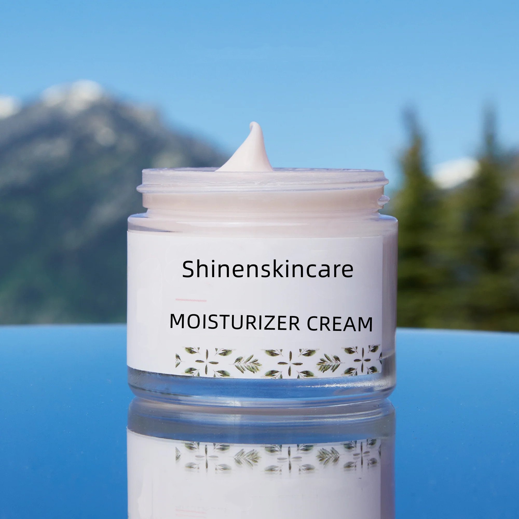 High Quality Korean OEM Skin Care Moisturizing Face Cream Lightening Vitamin C Brightening Face Cream