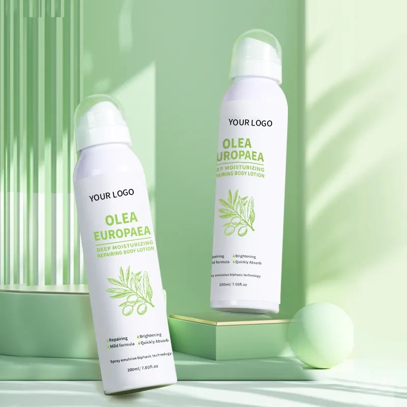 Skin care products moisturizing hydrating gentle rejuvenating body and face lotions for women Olea Europaea cream