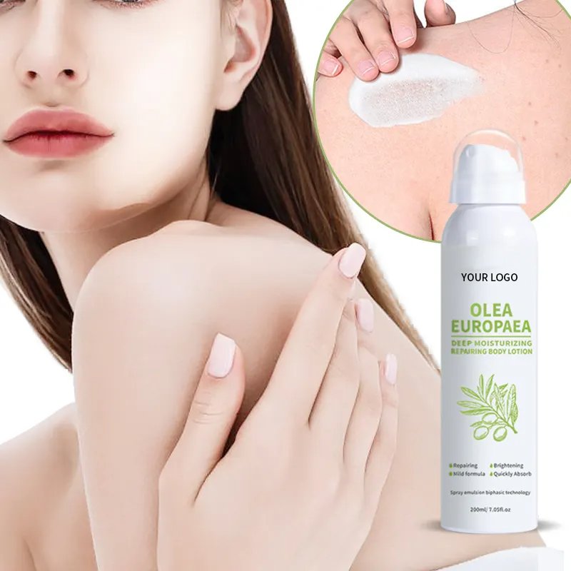 Skin care products moisturizing hydrating gentle rejuvenating body and face lotions for women Olea Europaea cream