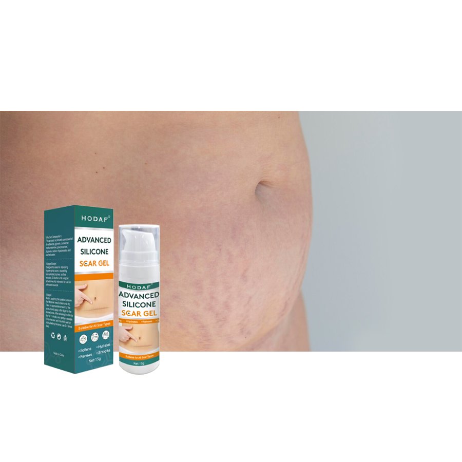 OEM ODM Silicone Scar Removal Gel Scar face cream for Keloid, C-Section, Tummy Tuck Effective Stretch Mark Removal Gel