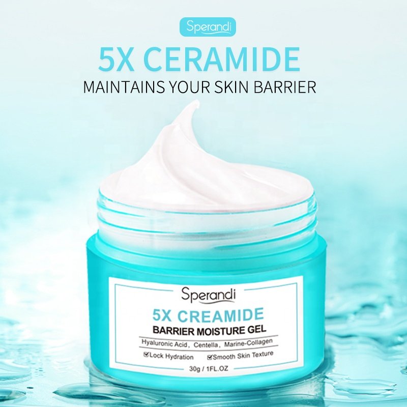 Skin Care Manufacturer Face Ceramide Moisturizing Cream No Greasy Long Lasting Smooth Quick Absorb Face Cream For Dry Skin