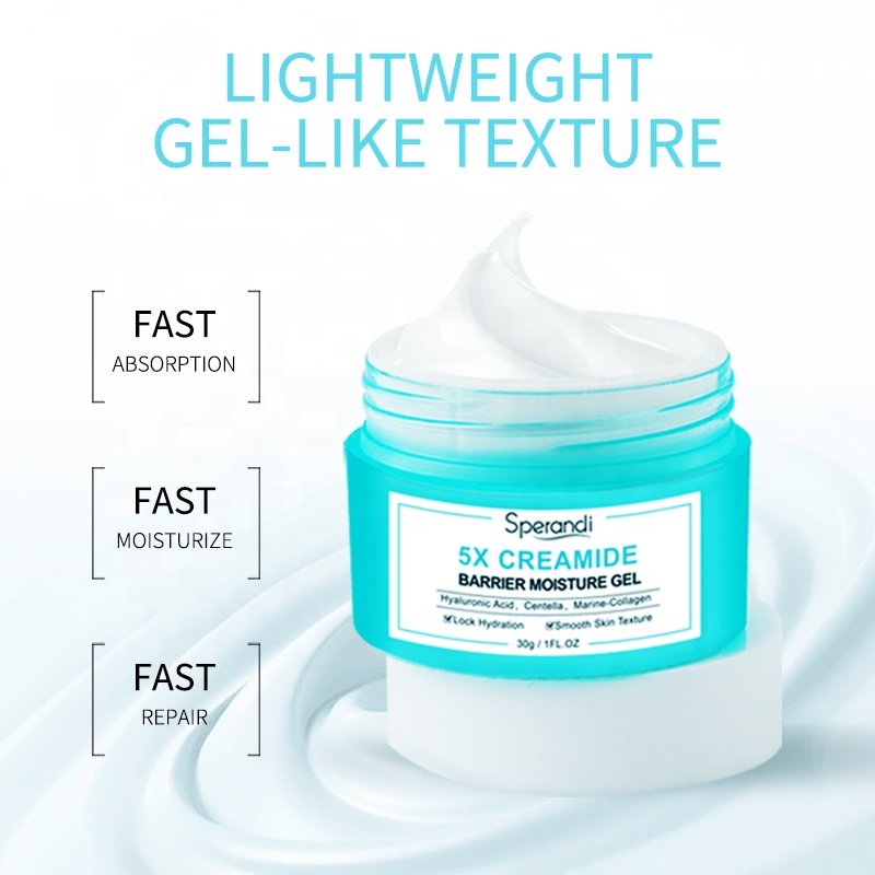 Skin Care Manufacturer Face Ceramide Moisturizing Cream No Greasy Long Lasting Smooth Quick Absorb Face Cream For Dry Skin