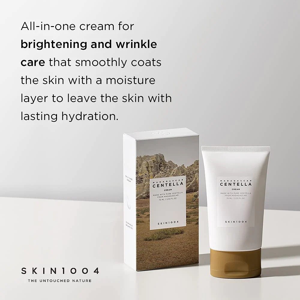 SKIN1004 Moisturizing Brightening Wrinkle Care Wholesale Face Cream Madagascar Centella Cream 75ml