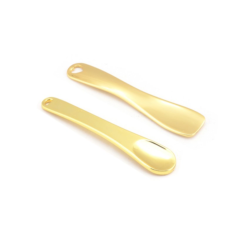 Custom Metal Spatula Face Cream Mask Mixing Spoon Cosmetic Spatulas Makeup Spoon