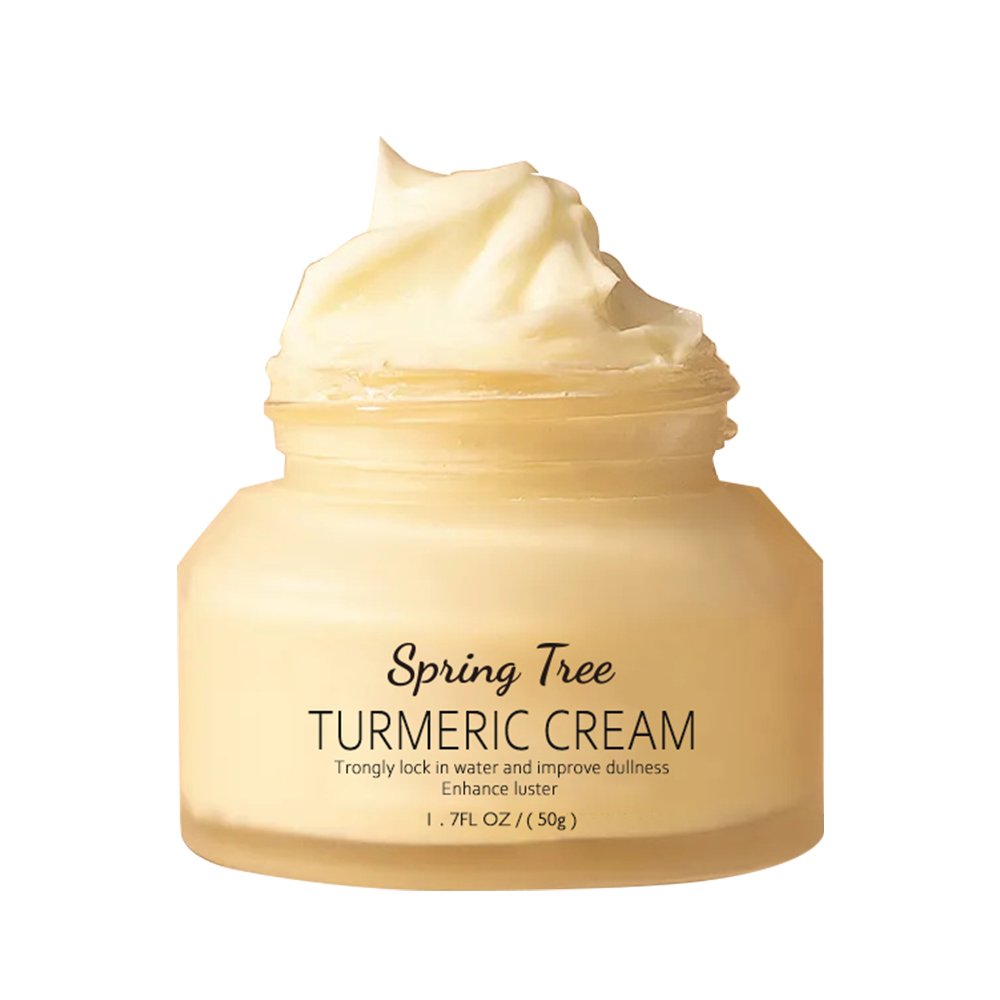 Private Label Skin Care Moisturizing Whitening Facial Cream Dark Spot Removal Brightening Turmeric Face Cream For Women