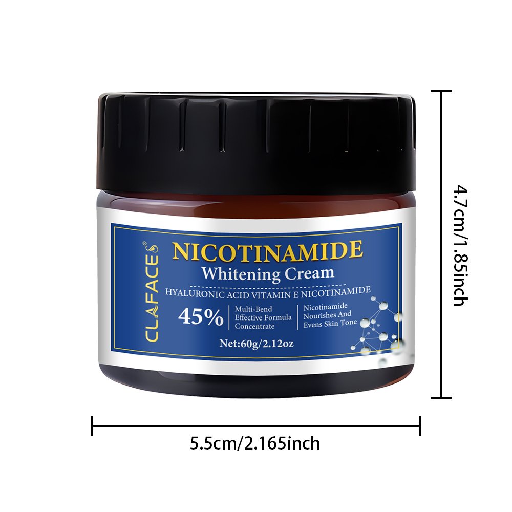 New Version 60G Hyaluronic Acid Vitamin E Niacinamide Whitening Face Cream