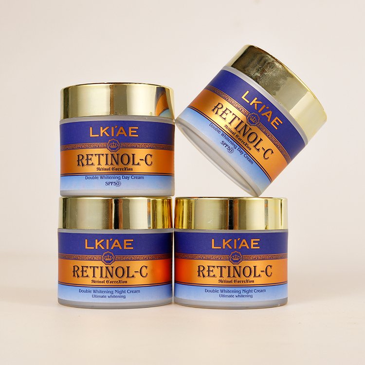 Private Label 50g Face Lotion Anti-Aging Moisturizing Face Fade The Nascent Lines Soft Skin Face Cream With Retinol OEM