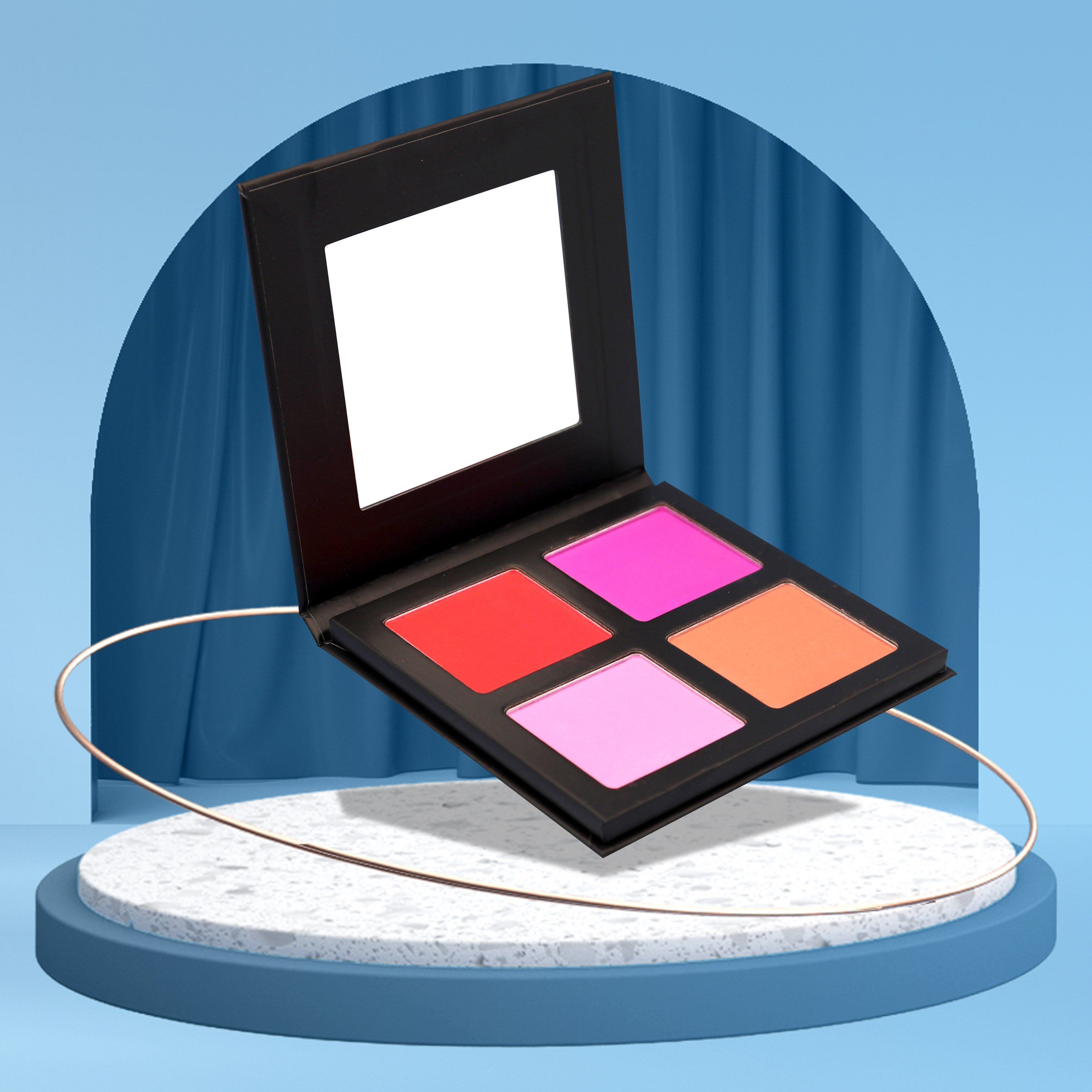Private Label Vegan Cream Blush Makeup Vendor GMPC Factory ISO