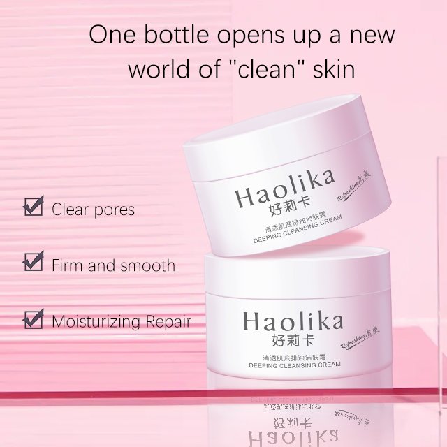 Private Logo Skin Care Moisturizing Whitening Pore Deeply Clean Cream Amino Acid Face Wash Facial Clean Cream