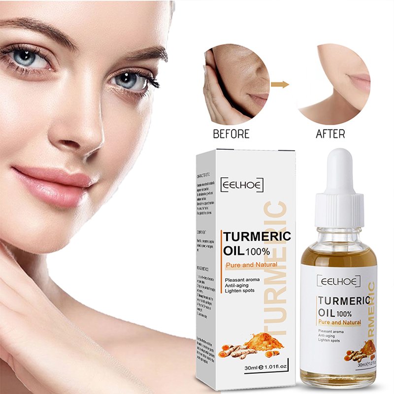 Hydrate Dull Dry Skin Face Body Melasma Treatment Essence Turmeric Dark Spot Corrector Remover Serum