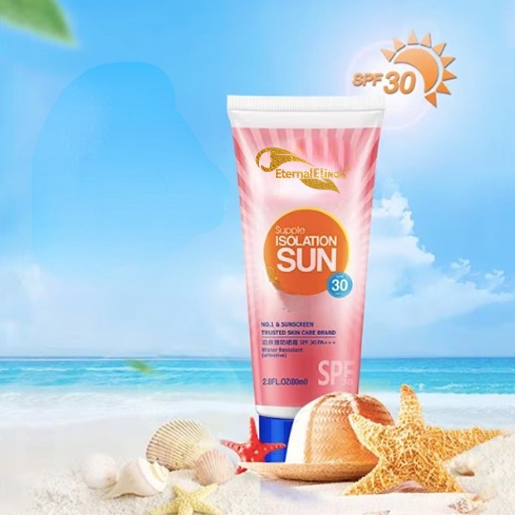 Summer UVA UVB protection wholesale cosmetics Eternalelinor sunscreen face cream