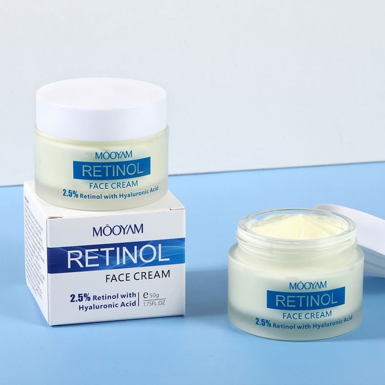 Private Label Organic Anti Aging Whitening Skin Cream Retinol Moisturizing Face Cream