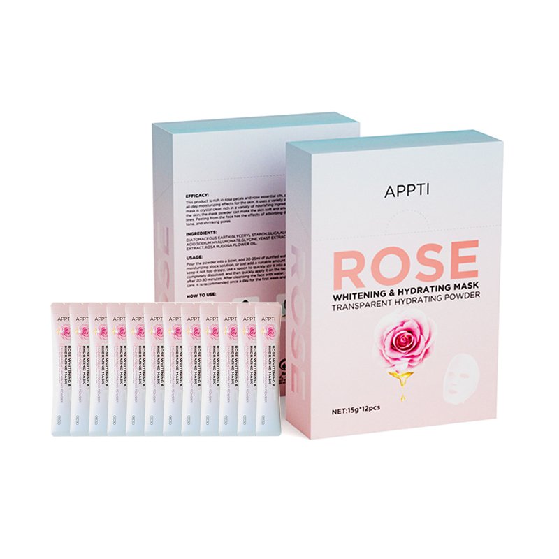 Natural Soft Hydro Jelly Mask Powder Set Peel Off Facial Mask Jar SPA Whitening Rose Collagen Hyaluronic Acid Mask