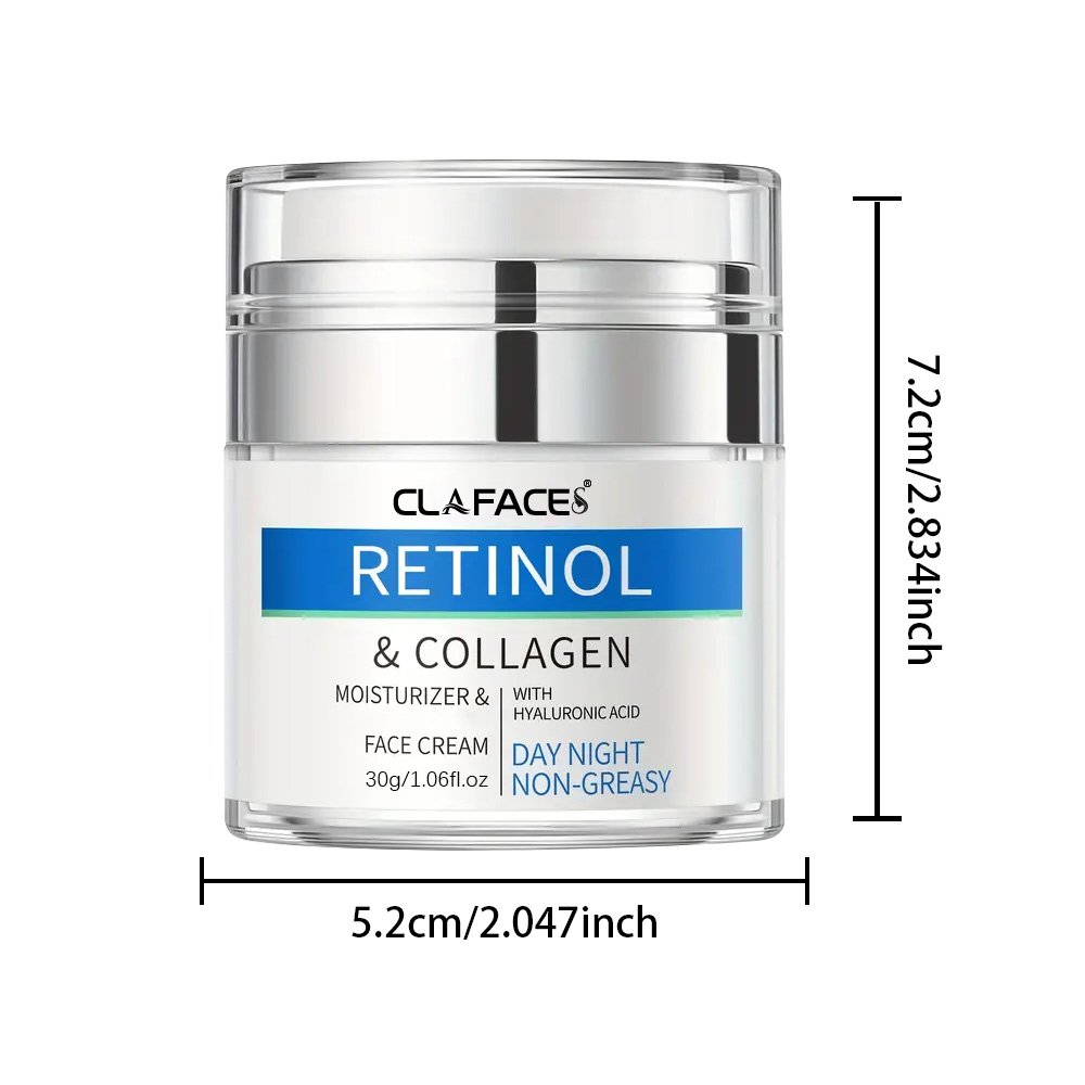 Hyaluronic Acid Vitamin E Firming Remove Wrinkles Smoothing Skin Moisturizing Retinol Cream Face Cream