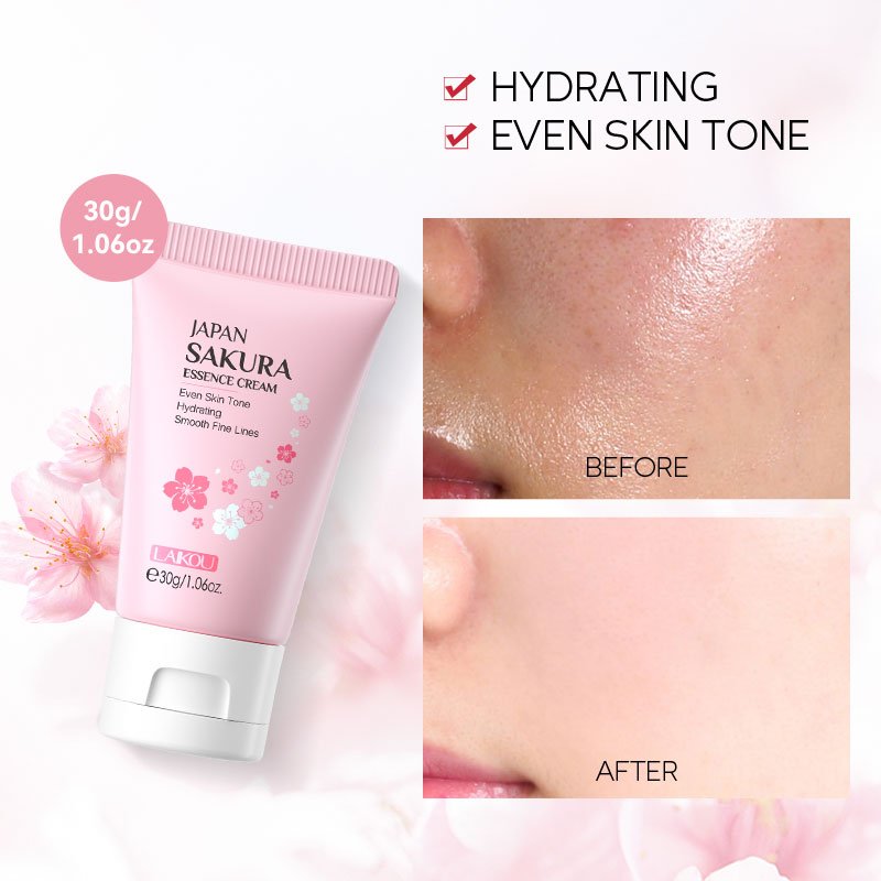 Firming & Nourishing Skin Moisturizing Face Cream & Lotion Cherry Blossom Essence Cream