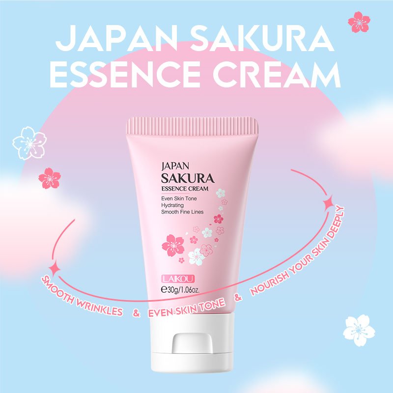 Firming & Nourishing Skin Moisturizing Face Cream & Lotion Cherry Blossom Essence Cream