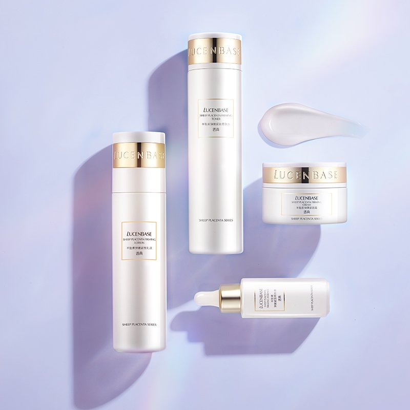 Private Label Anti Wrinkle Firming Serum Organic Natural Sheep PlacentaKorean Skin Care Set Products fro Women
