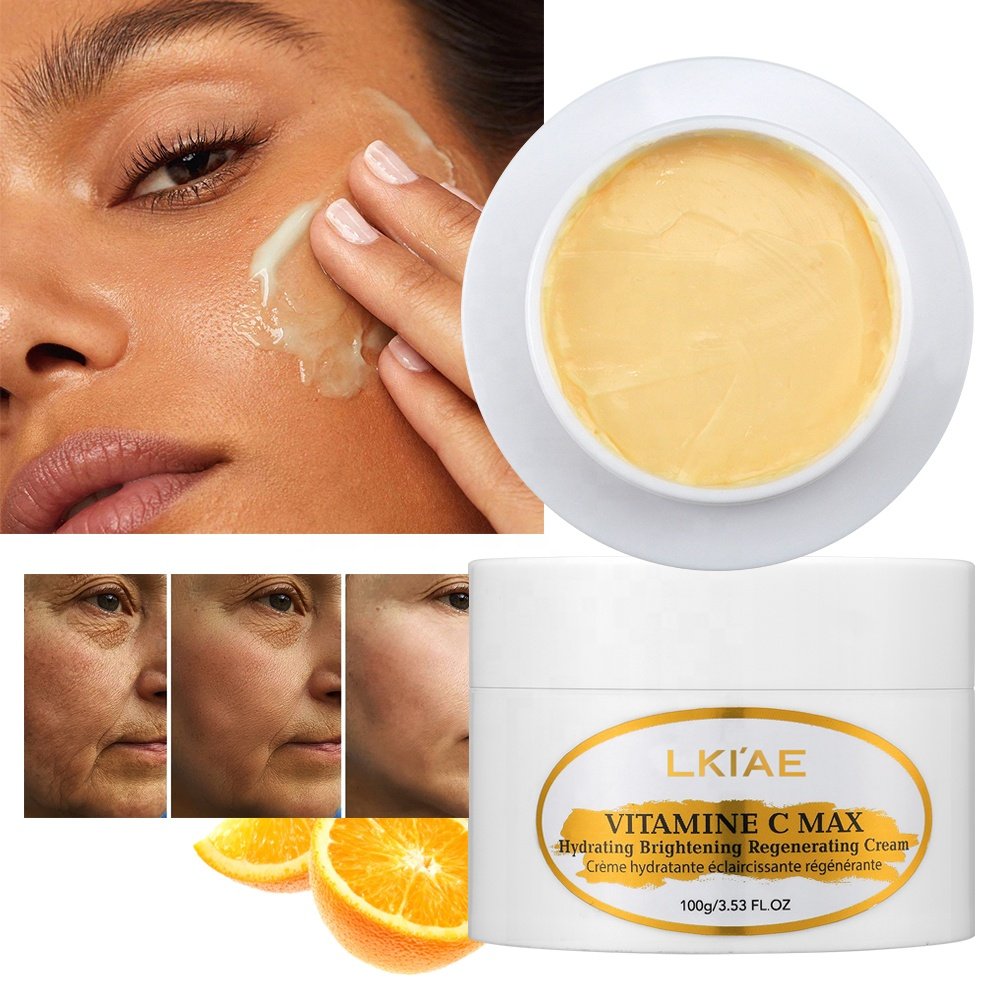 OEM Natural Yellow Korean Cosmetics (New) Smoothing Glowing Anti Aging Moisturizing Whiting Vitamin C Facial Cream For The Face