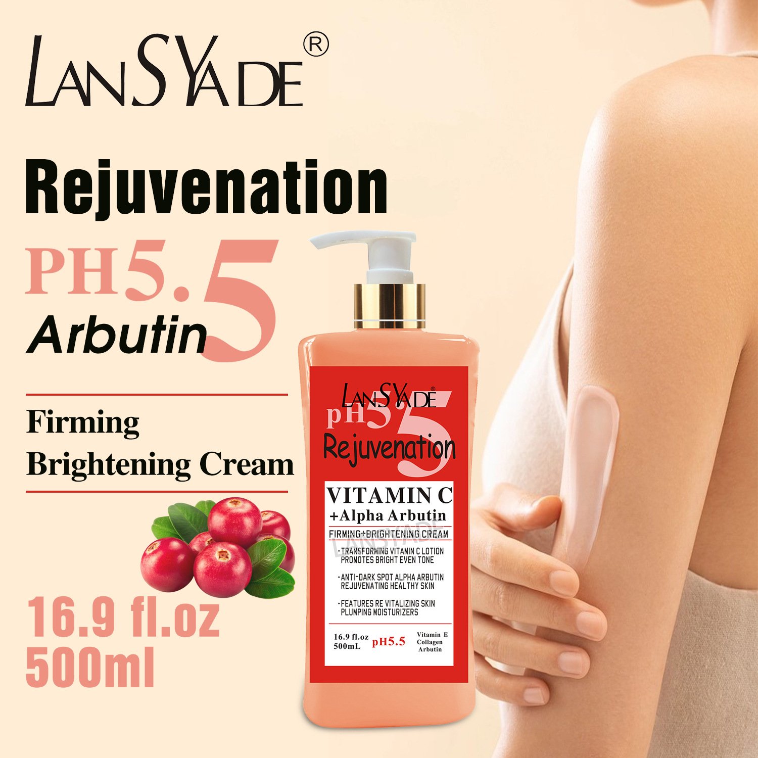 High Quality Vitamin C Whitening Lotion Moisturizing And Firming Body Lotion Deep Nourish Skincare Brightening Cream