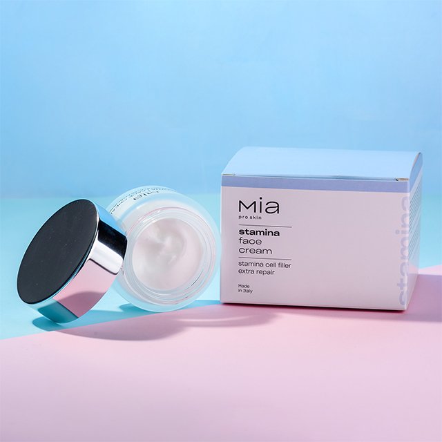 Stamina Face Cream With Stem Cells From Malus Domestica For Facial Cells Renewal Slows Down For Face