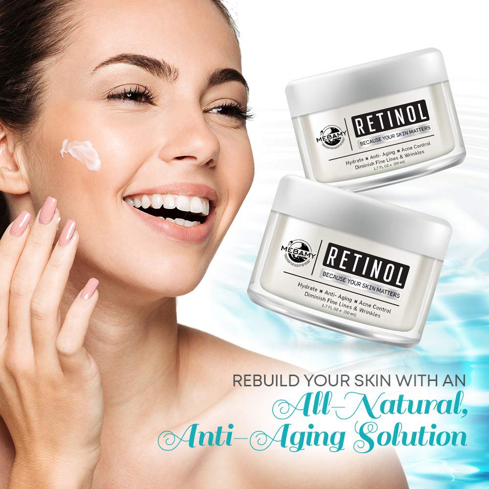 Private Label Organic Retinol Wrinkle Face Cream Skin Care Natural Moisturizing Anti Wrinkle Retinol Face Cream