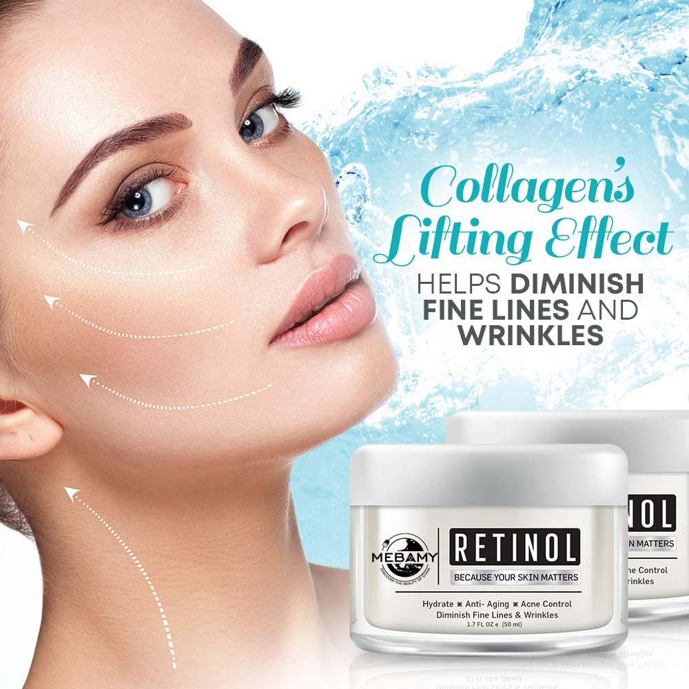 Private Label Organic Retinol Wrinkle Face Cream Skin Care Natural Moisturizing Anti Wrinkle Retinol Face Cream