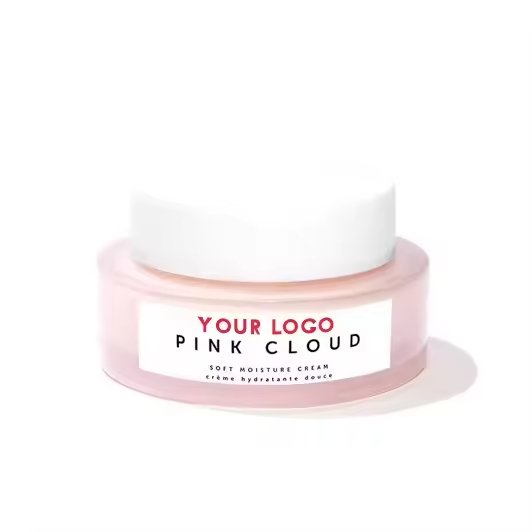 Beauty Private Label Skin Care Anti-Aging Hydrating Whitening Softening Moisturizing Pink Cloud Soft Face Cream