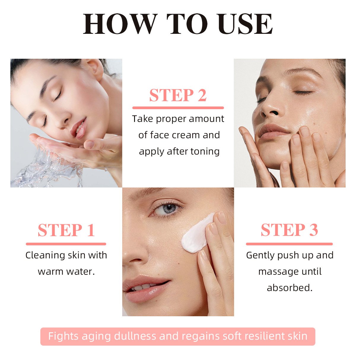 Private Label 5 In 1 Day Night Firming Hydration Remove Wrinkle Brightening Lightening Moisturizer Anti Aging Face Cream